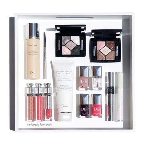 dior coffret soin|christian Dior make up set.